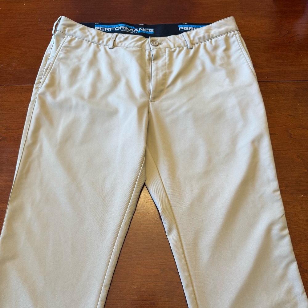 Roundtree & Yorke Performance Khakis- size 38X29- Two pairs available
